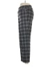 Tribal Plaid Gray Casual Pants Size 6 - photo 5