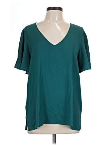 Ann Taylor Short Sleeve Blouse (view 1)