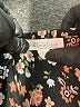 Full Circle Trends With Love Hearts Black Jumpsuit Size L - photo 4