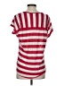 Splendid Stripes Red Short Sleeve T-Shirt Size S - photo 2