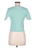 Alice + Olivia Teal Short Sleeve Top Size M - photo 2