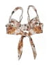 Maaji Floral Tan Swimsuit Top Size M - photo 2