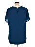 Unbranded 100% Polyester Blue Short Sleeve Blouse Size L - photo 2