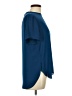 Unbranded 100% Polyester Blue Short Sleeve Blouse Size L - photo 4