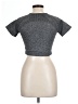 Unbranded Tweed Gray Short Sleeve Turtleneck Size L - photo 2