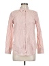 J.Crew 100% Cotton Stripes Pink Long Sleeve Button-Down Shirt Size 6 - photo 1