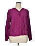 Chico's Purple Long Sleeve Blouse Size XL (3) - photo 1