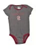 Nike 100% Cotton Gray Short Sleeve Onesie 9-12 MO / 12 MO - photo 1