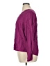 Chico's Purple Long Sleeve Blouse Size XL (3) - photo 5
