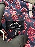 The Upside 100% Nylon Print Purple Raincoat Size XS - photo 6