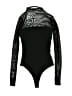 Abercrombie & Fitch 100% Polyester Black Bodysuit Size S - photo 1