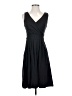 Lands' End Solid Black Cocktail Dress Size XS - photo 1