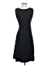 Lands' End Solid Black Cocktail Dress Size XS - photo 2