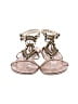 Giuseppe Zanotti 100% Leather Gold Sandals Size EU 37 - photo 2