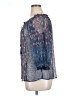 Joie Blue 3/4 Sleeve Blouse Size L - photo 5