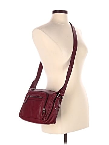 Great American Leatherworks Leather Crossbody Bag (view 2)