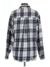 Unbranded Plaid Gray Long Sleeve Blouse Size L - photo 2