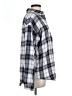 Unbranded Plaid Gray Long Sleeve Blouse Size L - photo 4