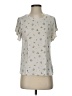 Old Navy Ivory Short Sleeve Blouse Size S - photo 1