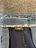 Eddie Bauer 100% Baumwolle Solid Blue Casual Pants Size 18 (tall) - photo 4