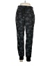 Apana 100% Polyester Camo Black Casual Pants Size M - photo 1
