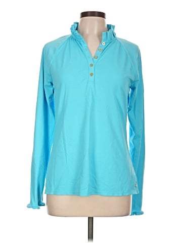 Lilly Pulitzer Luxletic Long Sleeve Blouse (view 1)
