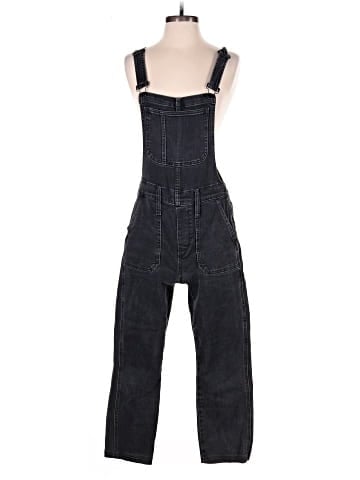 Madewell Skinny Overalls in Lunar Wash (view 1)