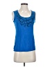 Alfani Blue Sleeveless T-Shirt Size S - photo 1