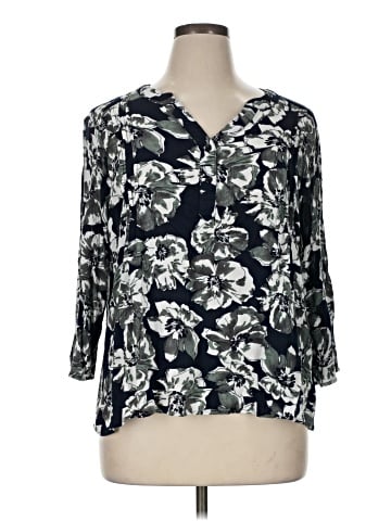 Fun2Fun 3/4 Sleeve Blouse (view 1)