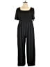 Shein Curve Solid Black Jumpsuit Size 4X - photo 1