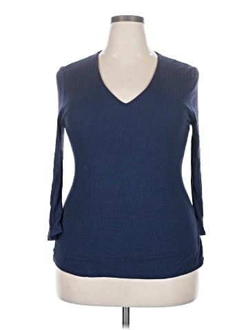 INC International Concepts 3/4 Sleeve Top (view 1)