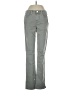 L'Agence Chevron-herringbone Gray Jeans Size 25 waist - photo 1