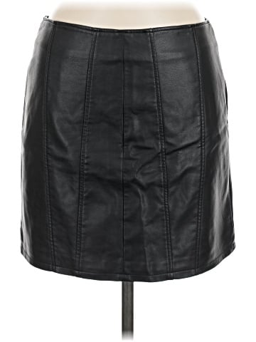 Free People Faux Leather Skirt (view 1)