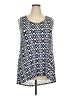 Rose + Olive Blue Tank Top Size 2X - photo 1