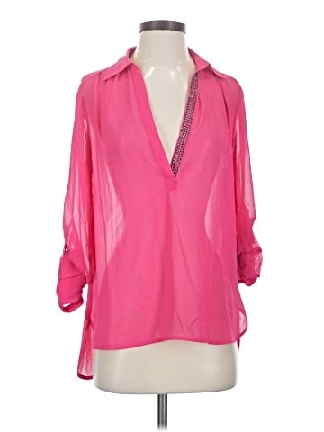JLo by Jennifer Lopez 3/4 Sleeve Blouse (view 1)