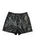 Free People 100% Viscose Metallic Black Shorts Size 6 - photo 1