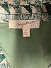 Mystree 100% Polyester Houndstooth Green Short Sleeve Blouse Size M - photo 7