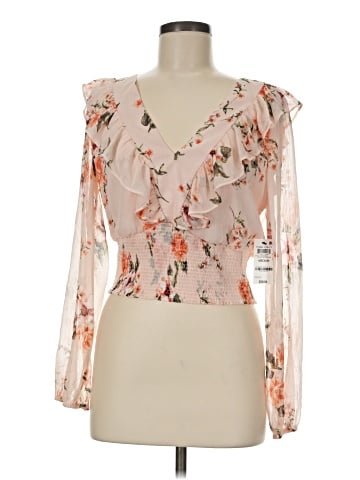 Bar III Long Sleeve Blouse (view 1)