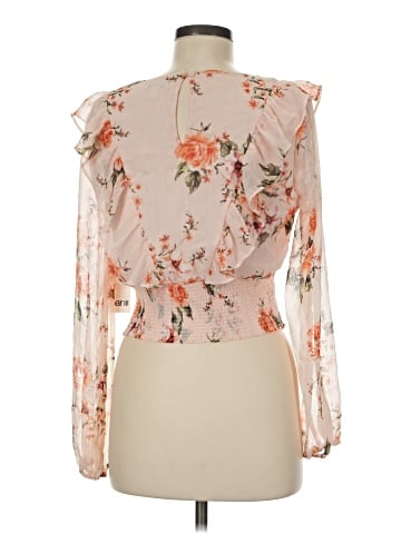 Bar III Long Sleeve Blouse (view 2)