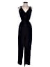 Joie 100% Silk Solid Black Jumpsuit Size XS - photo 1