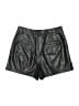 Free People 100% Viscose Metallic Black Shorts Size 6 - photo 2