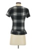 rue21 Plaid Black Short Sleeve T-Shirt Size S - photo 2