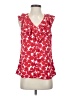 CAbi 100% Polyester Red Sleeveless Blouse Size S - photo 1