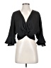 Zara Black 3/4 Sleeve Blouse Size S - photo 1