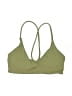 Shein Solid Green Swimsuit Top Size S - photo 1