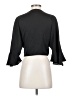 Zara Black 3/4 Sleeve Blouse Size S - photo 2