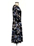 Max and Cleo Paisley Blue Cocktail Dress Size S - photo 4