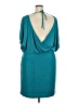 Jessica Simpson Solid Teal Cocktail Dress Size 18w - photo 2