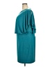 Jessica Simpson Solid Teal Cocktail Dress Size 18w - photo 5