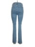 M&S Solid Blue Jeans Size 12 Long - photo 2